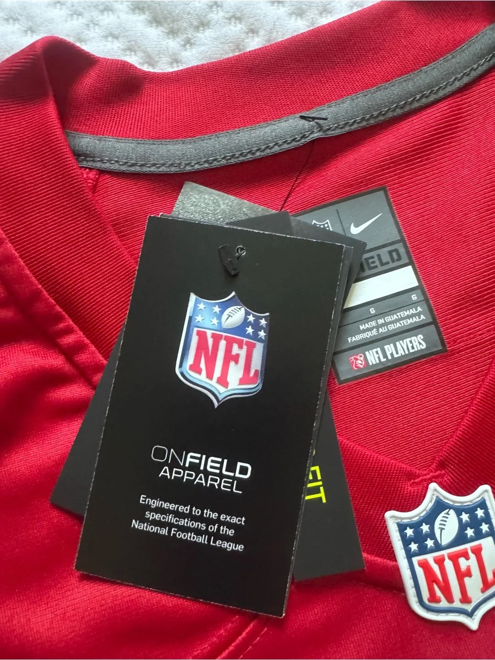 Nike San Francisco 49ers Lance NFL Jersey Women's Size Large - NWT
